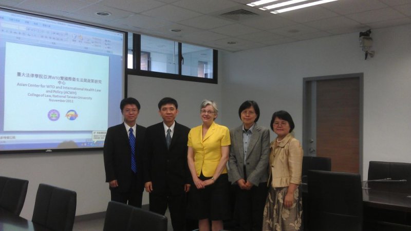 2011 Canadian International Trade Tribunal General Counsel Madam Rose Ritcey visiting